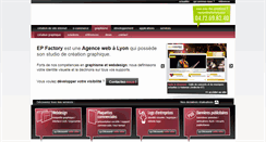 Desktop Screenshot of graphisme.epfactory.com
